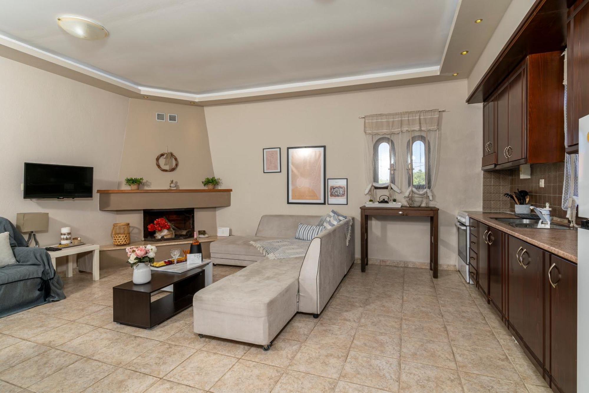Villa Karolina เนอาโปติไดอา ภายนอก รูปภาพ